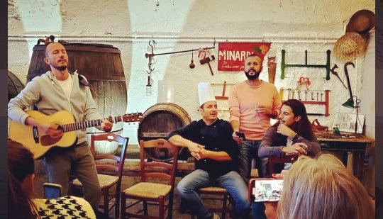 Musical Surprise - Wine Tours at Minardi Frascati WInery